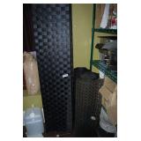3 Folding Screen Room Divider and Rubber Mats