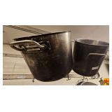 Commercial Kitchen Lot: Stock Pots, Colanders, and Utensils