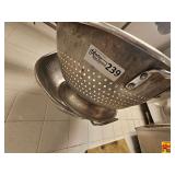 Set of Two Stainless Steel Commercial Kitchen Strainers