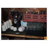 Restaurant Equipment Lot: Glasses, Cups, Coffee, and More