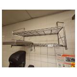 Commercial Kitchen Shelving with Baking Sheets and Locks