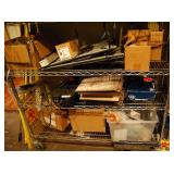 Assorted Item Lot - Power Supply, Plumbing Parts, Dayton Motor, & More