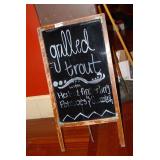Restaurant Chalkboard Sign