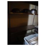 Commercial Grade Stainless Steel Mixing Bowls - Eagle Brand Metal Rack