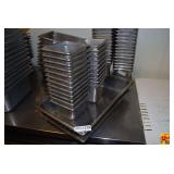 Lot of Stainless Steel Food Pans and Serving Trays