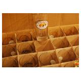 Box of Good People Brewing Company and Dixie Beer Glasses