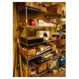 Metal Shelving Unit Only