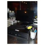 Point of Sale System with Monitor, Keyboard, and Cash Drawer