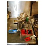 Kitchen Equipment Assortment - AAWeigh Scale, Food Mill and More
