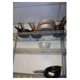 Assorted Commercial Kitchen Cookware