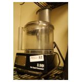 KING Commercial 3.5 Qt Pro Food Processor with Attachments
