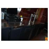 True Under-Bar Beer Dispensing Refrigerator with Taps