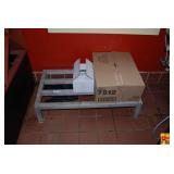 Aluminum Dunnage Rack with Boxes