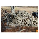 Pile of Cut Firewood Logs