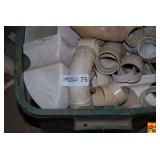 Assorted Plastic Pipes and Fittings