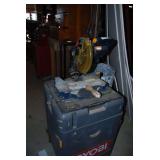 Ryobi Power Miter Saw and Cabinet