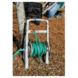 Mobile Garden Hose Reel Cart with Hose