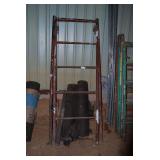 Scaffolding Set with Frames, Walk Boards, and Accessories