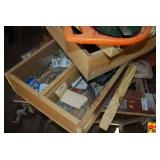 Black & Decker Workmate, Wooden Drawers with Fasteners and Misc Tools