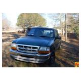 1999 Ford Ranger Truck; 193,276 Miles; VIN 1FTYR14V4XA47649