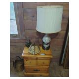 Night Stand Only (Lamp are not included)