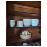 Bowls, Canisters, Pitchers & Ceramic Milk Jug