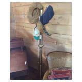 Brass Hat Rack