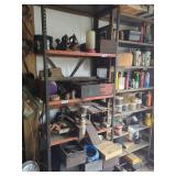 Shelves Full of Assorted Tools & Miscellaneous