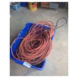 Tote With Heavy Duty Extension Cord