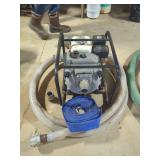 Gas Powered Water Transfer Pump With Hoses