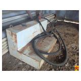 L-Shaped Fuel Tank With Pump & Hoses