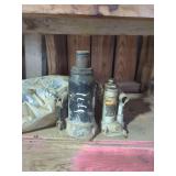 (2) Bottle Jacks & Wire