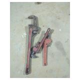 (3) Pipe Wrenches