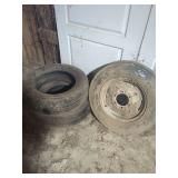 Tires (1 with rim)