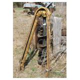 Tractor-Mounted Post Hole Digger Attachment