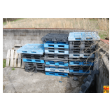 Stack of Plastic Pallets
