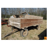 Box Wagon with Scrap Metal & More