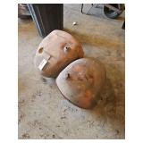 Gas tanks for AC tractor