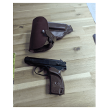 Makarov 9mmx18 M Soviet Designed Pistol With Holster; SN AW5972