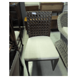 Wicker Pattern Dining Chair