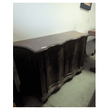 Wood Veneer Cabinet with Doors