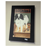 Sashimi Dog Painting by Isbell