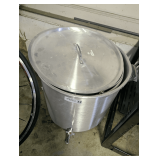 Stainless Steel Stock Pot with Spigot and Lid