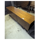 Wood Console Cabinet