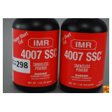 Two Containers of IMR 4007 SSC Smokeless Powder