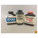 Accurate and Hodgdon Smokeless Powder Assortment