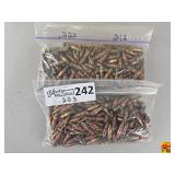 Two Bags of .223 Caliber Bullets for Reloading