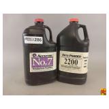 Accurate No.7 and Data Powder 2200 Smokeless Powder