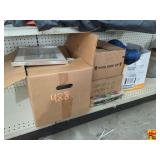 Miscellaneous Lot:  tapes, books, ball caps, Christmas lights