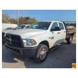 2014 Dodge 2500 Heavy Duty Ram Flatbed Truck, HEMI 5.7 liter; 68,363 Miles; VIN 3C7WR5HT0EG203889 (021748)